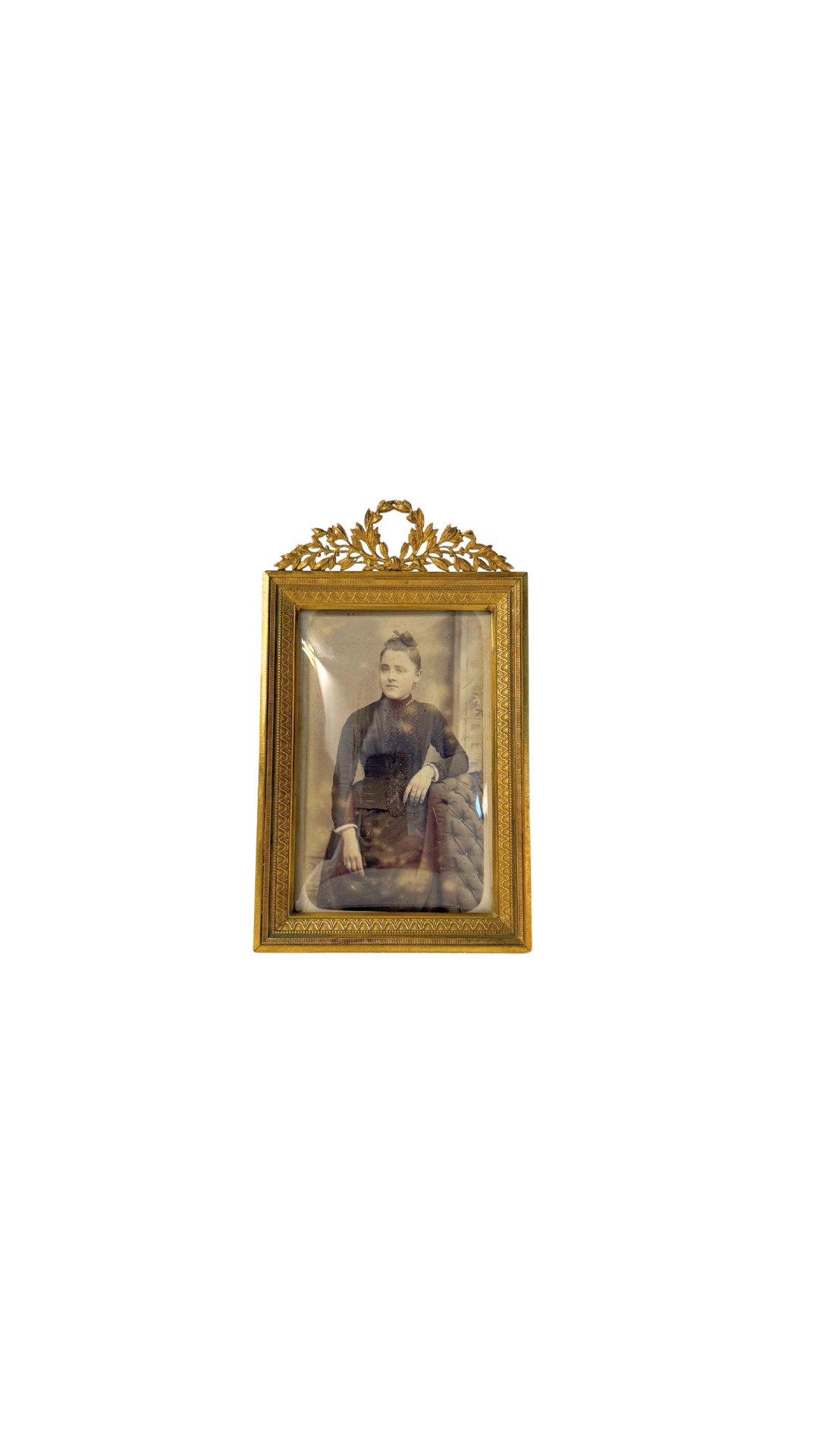 Antique French Convex Frame