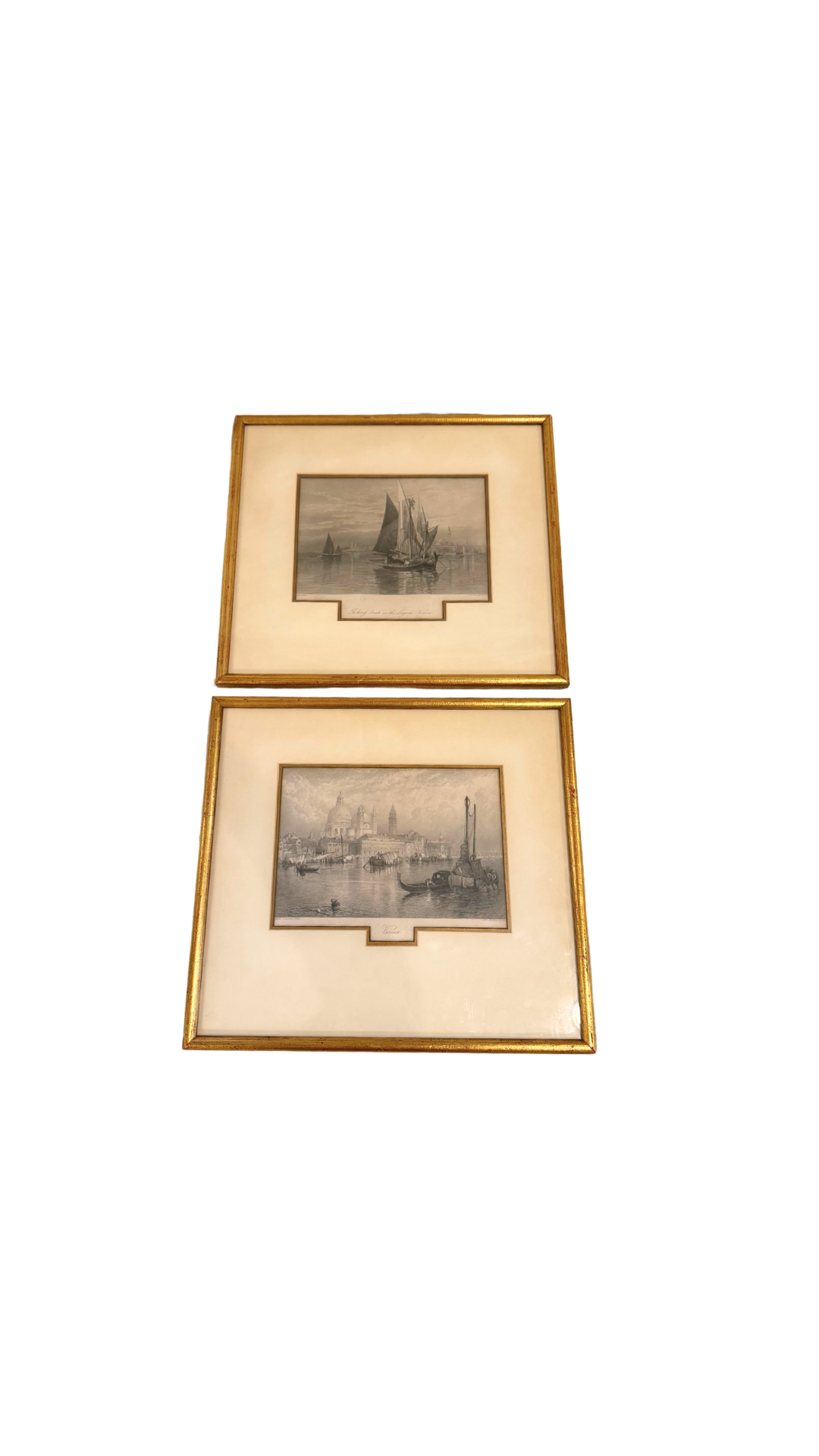 19th Century Venice Engraving Set