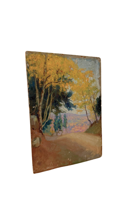 French Dual Sided Painting