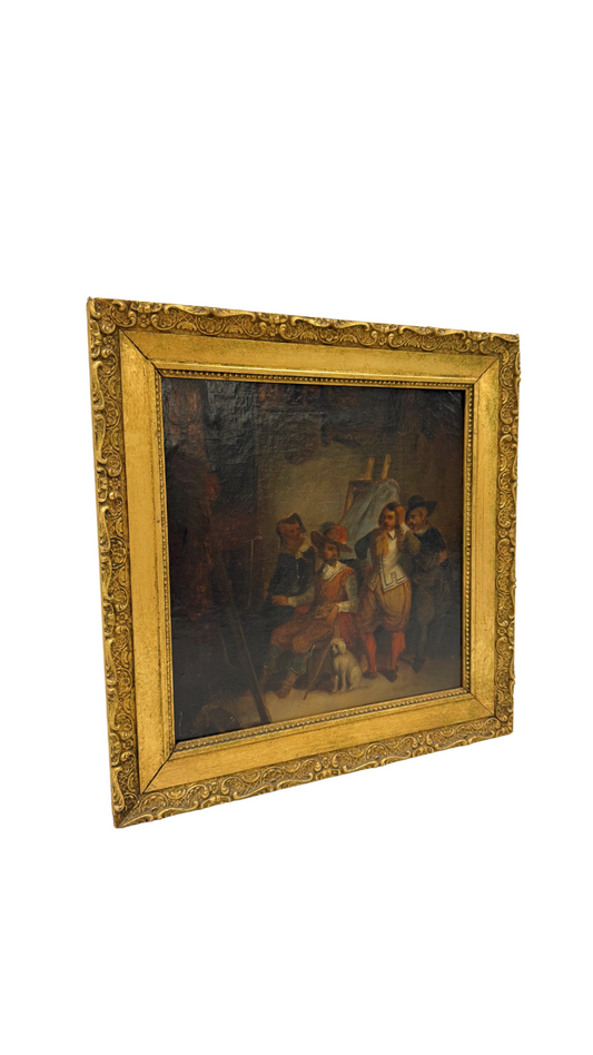 19th Century Adrien de Braekeller "Mousquetaires"