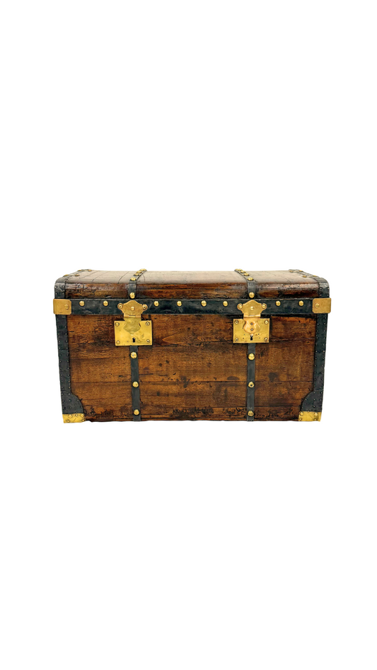 Antique French Travel Trunk