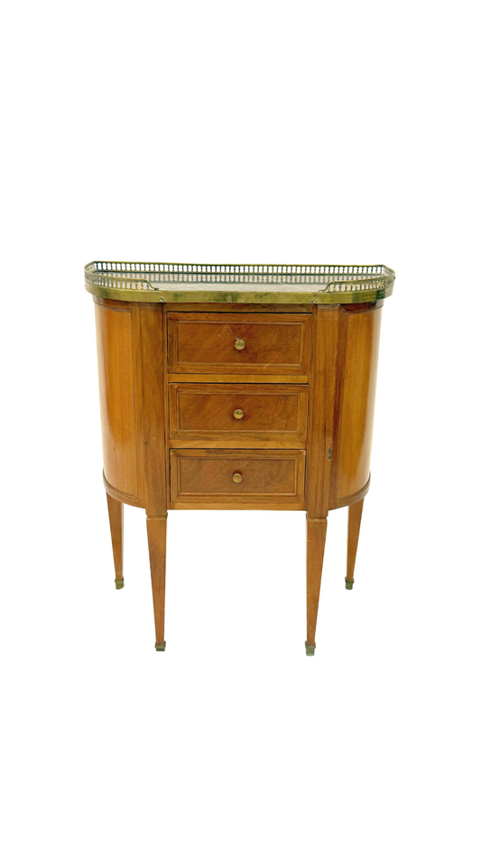 Petite Louis XVI Demilune Chest
