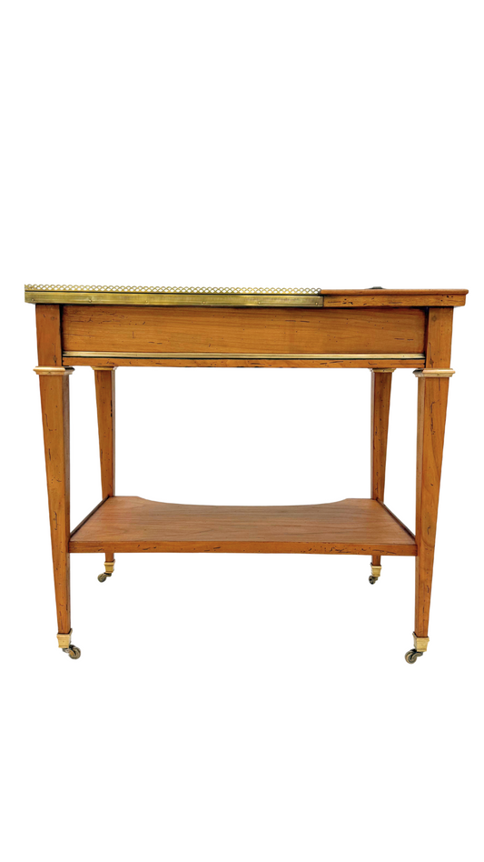 Louis XVI Style Marble Rafraîchissoir Table