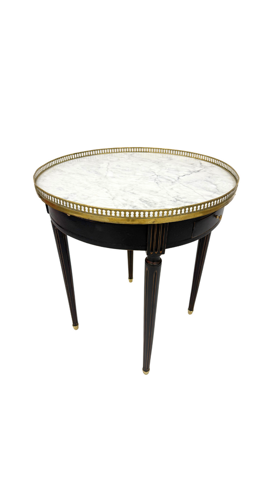Vintage Louis XVI Bouillotte Table
