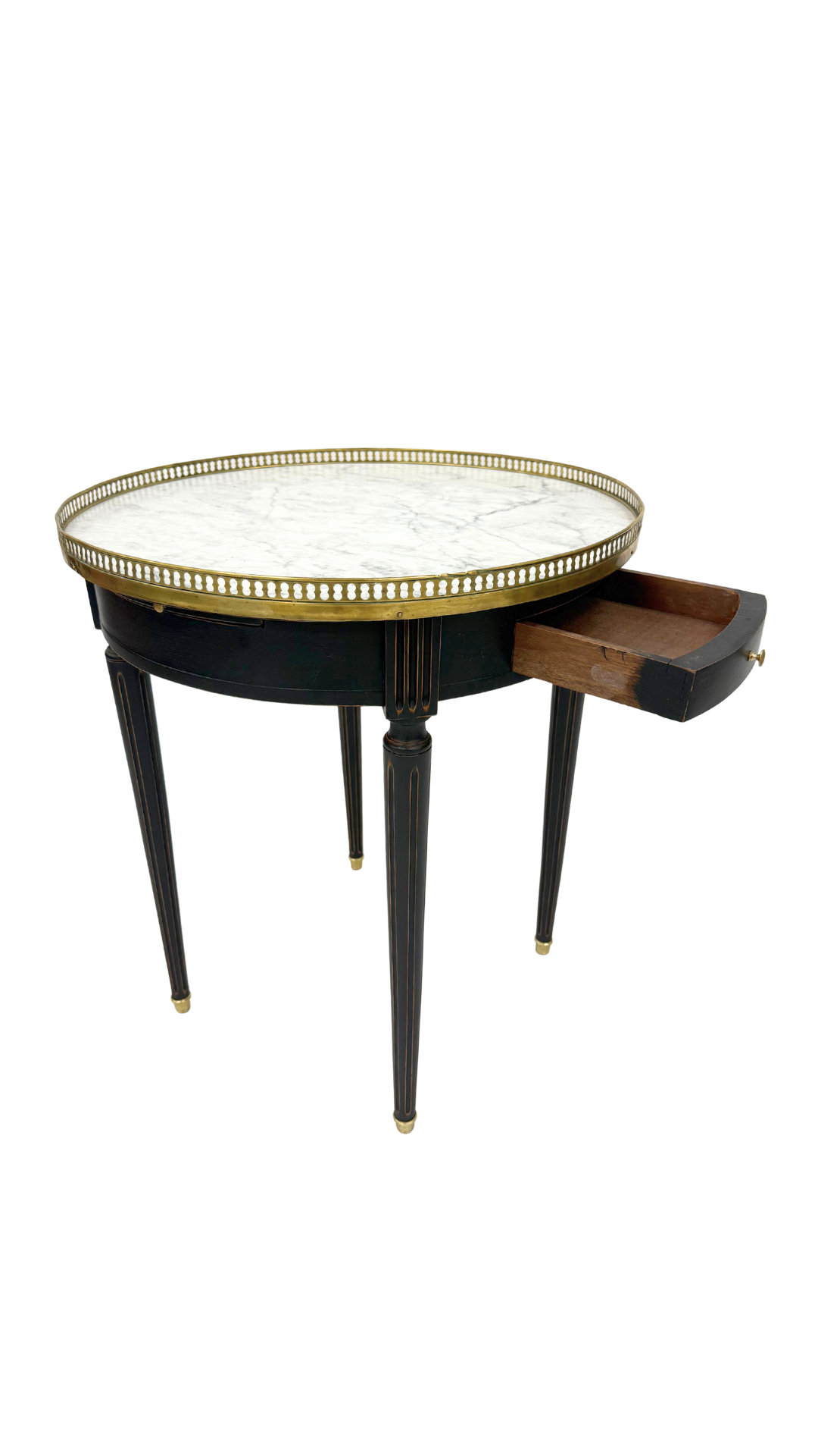 Vintage Louis XVI Bouillotte Table