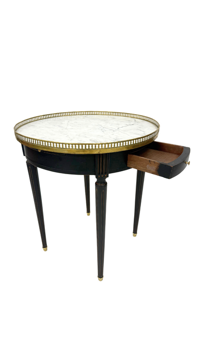 Vintage Louis XVI Bouillotte Table