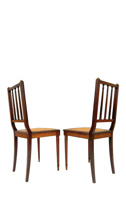 Pair of Antique Louis XVI Side Chairs