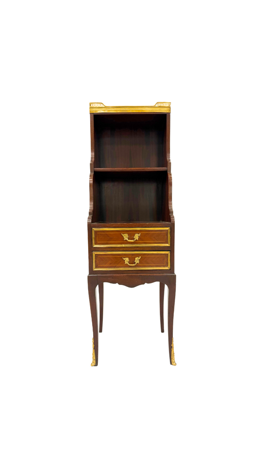 Petite Louis XV Mahagany Étagère