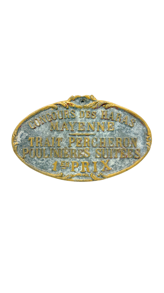 Vintage Horse French Award