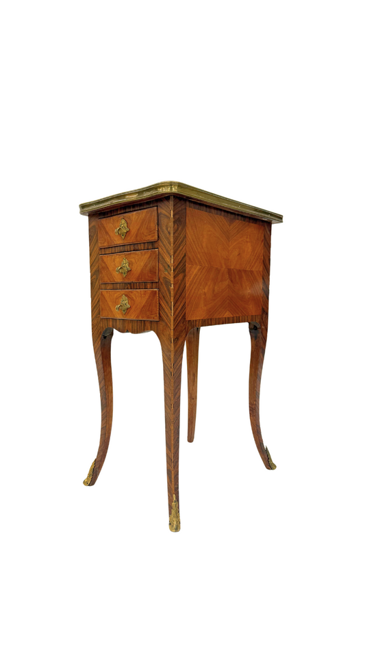 Petite Louis XV Style Parquetry Table