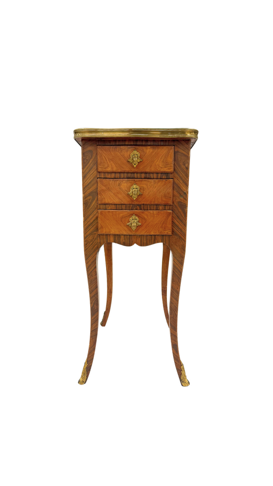 Petite Louis XV Style Parquetry Table