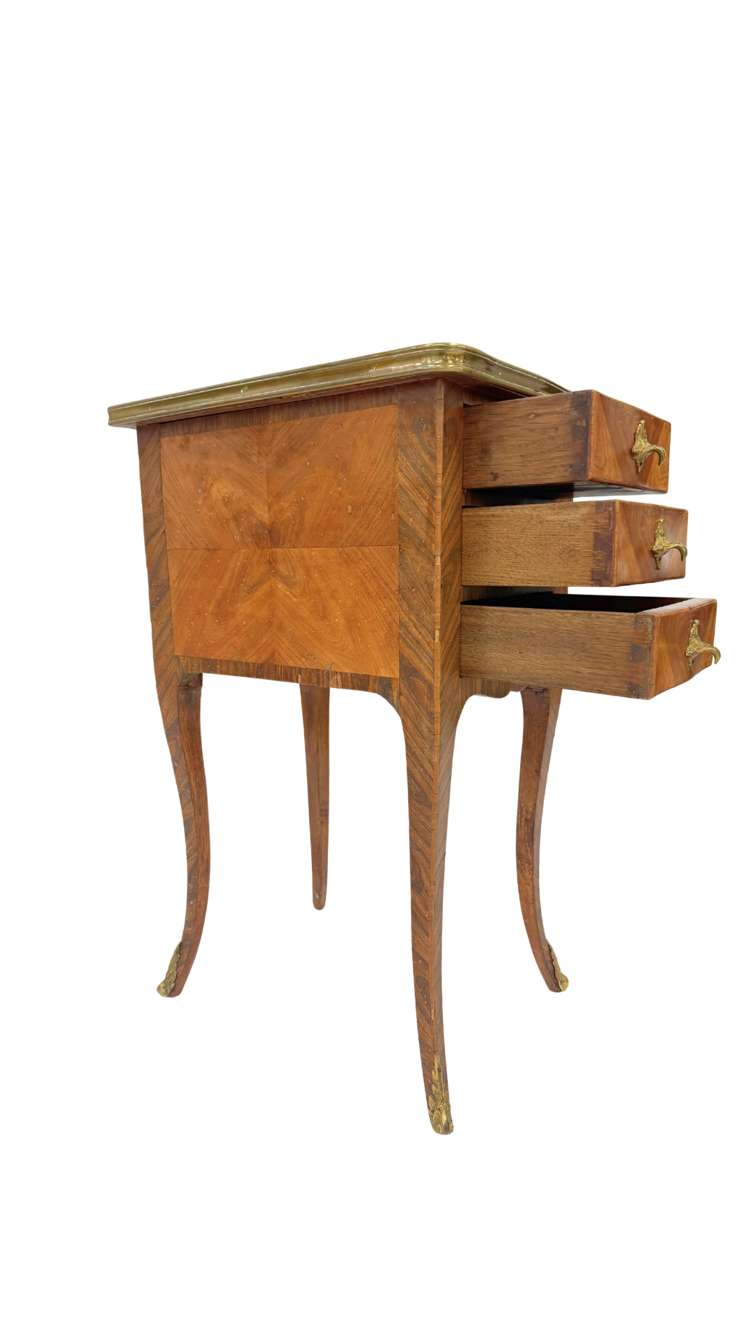Petite Louis XV Style Parquetry Table
