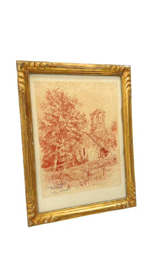 “Sariac, l'Église” by André Humbert, 1940