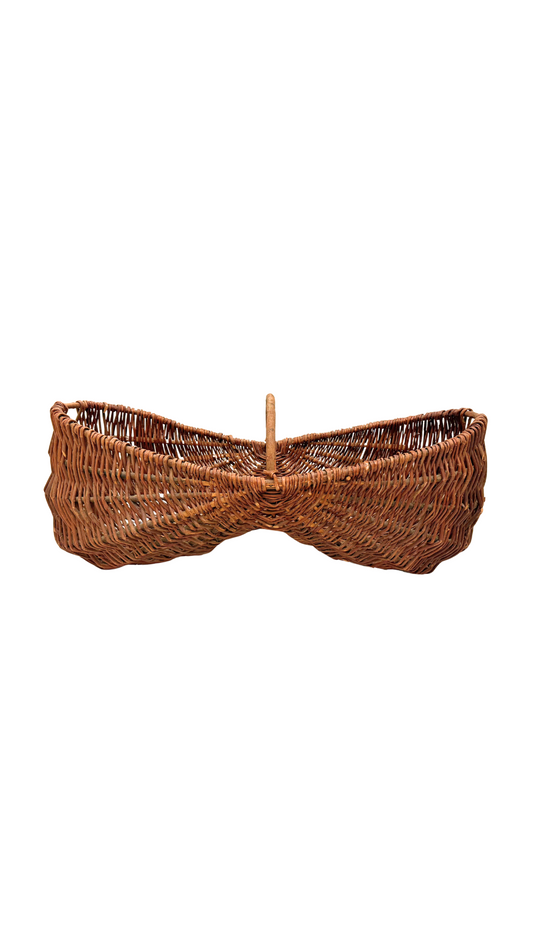 Antique Buttocks Basket