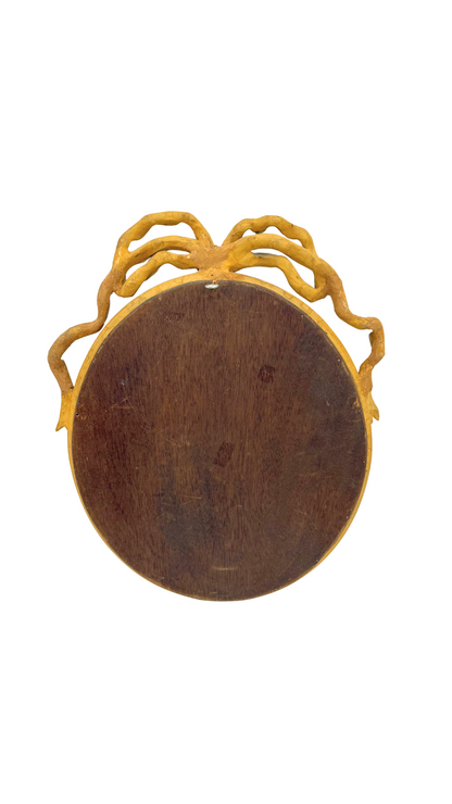 Antique French Giltwood Ribbon Mirror