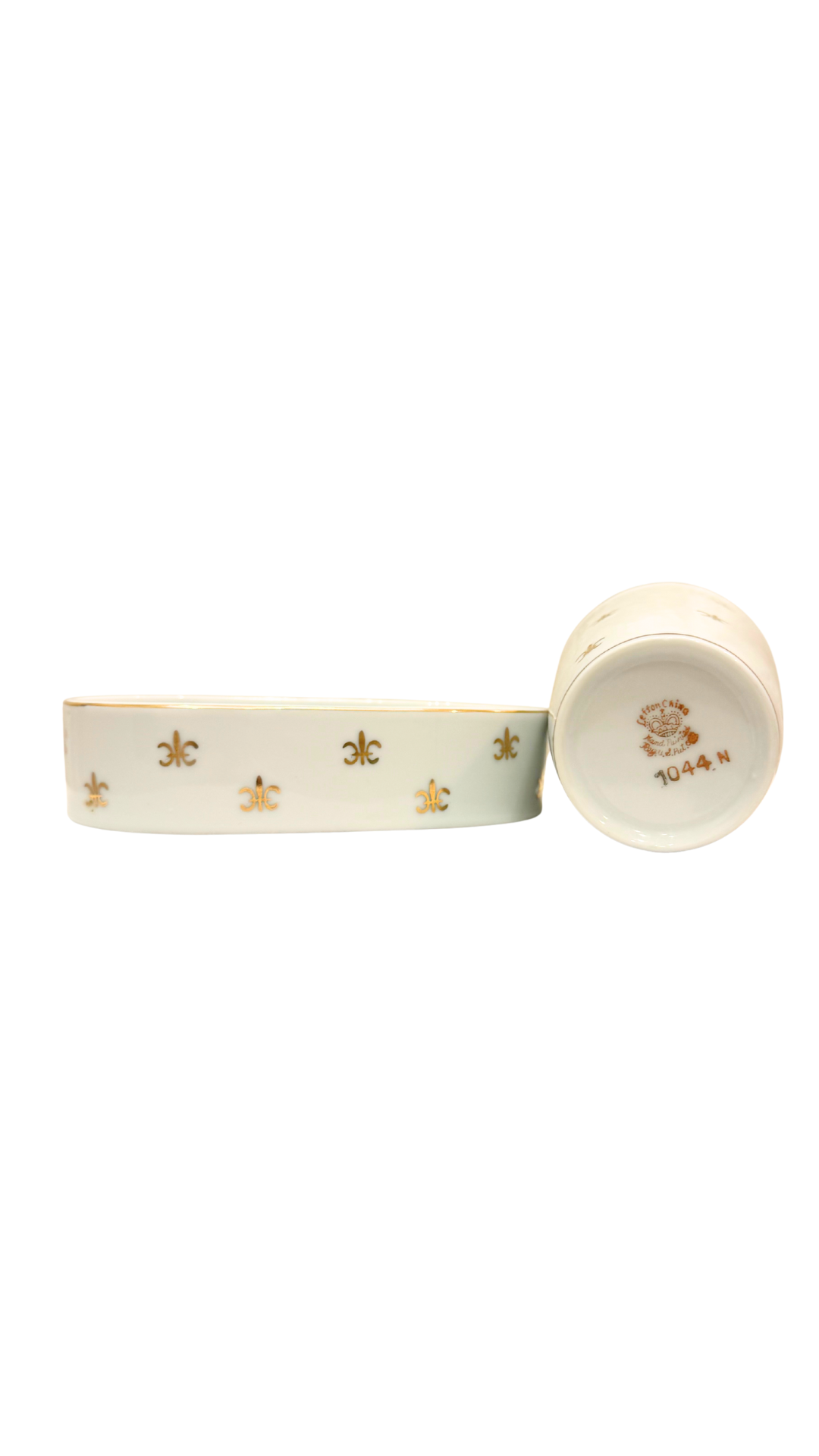 Lefton China Fleur-de-Lis Set