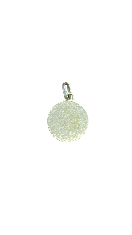 Sterling Silver St. Christopher Medal Pendant