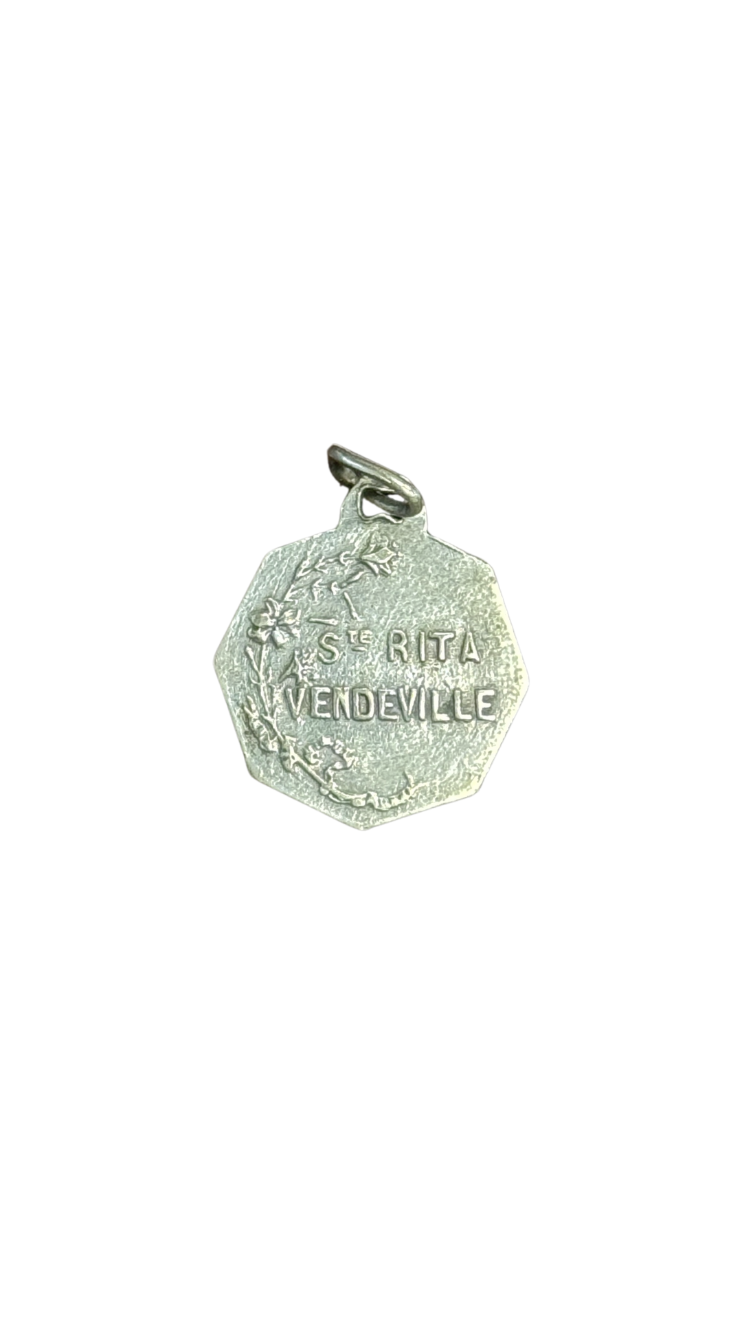 Sterling Silver St. Rita Medal