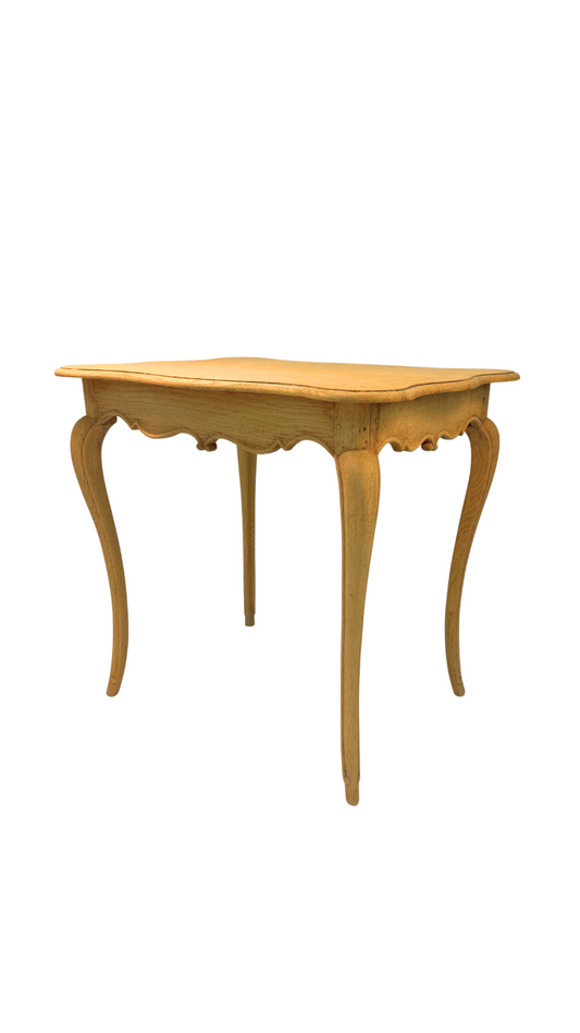 Bleached Oak French Provincial Table