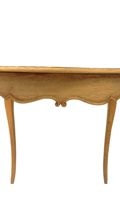 Bleached Oak French Provincial Table