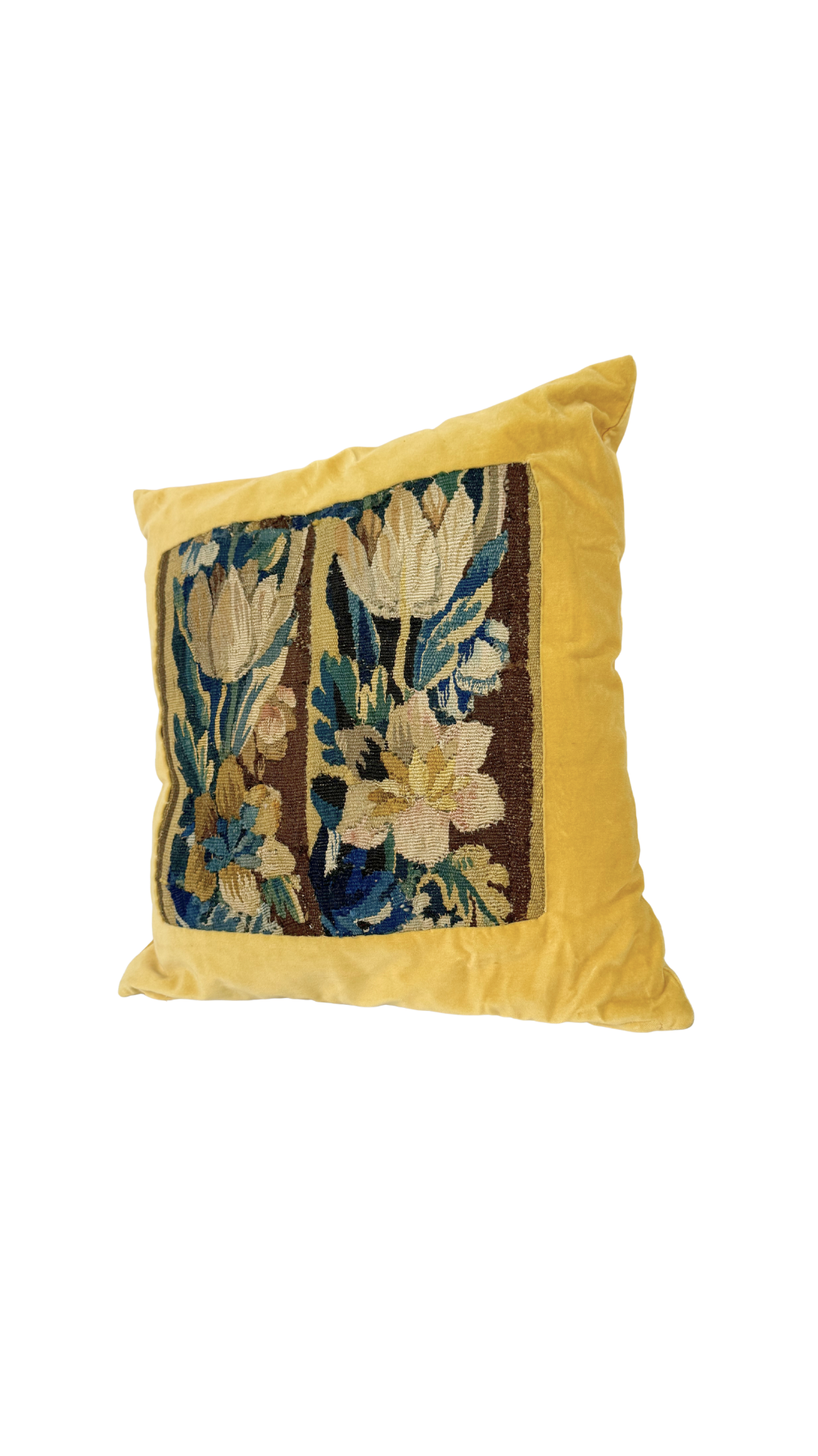 French Tapestry Fragment Pillow