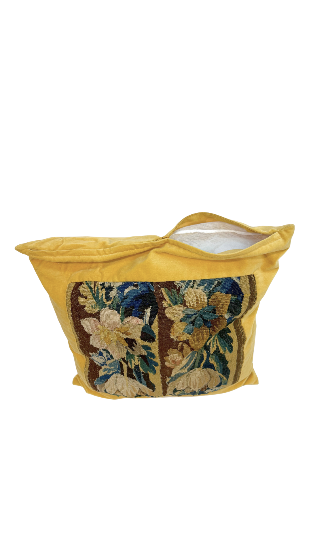 French Tapestry Fragment Pillow