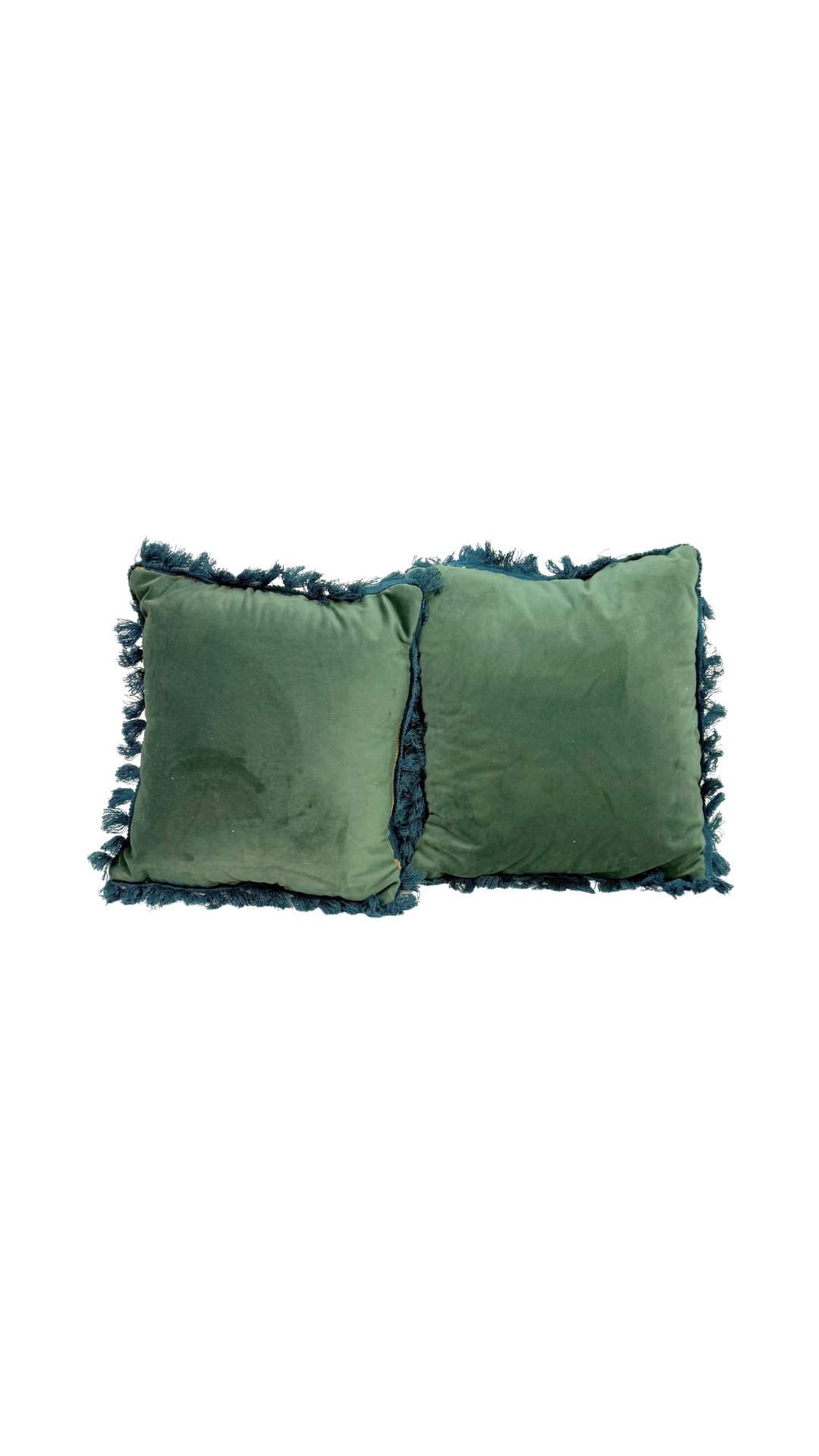 Pair of 18th-Century Tapestry Fragment Pillows