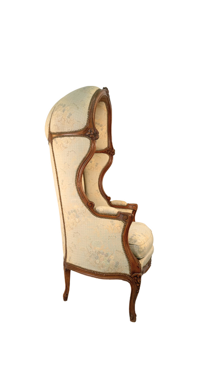 19th-Century French Canopy Porter’s Chair