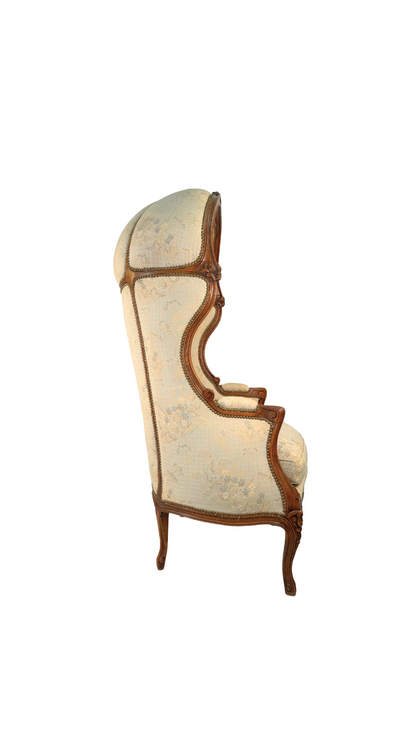 19th-Century French Canopy Porter’s Chair