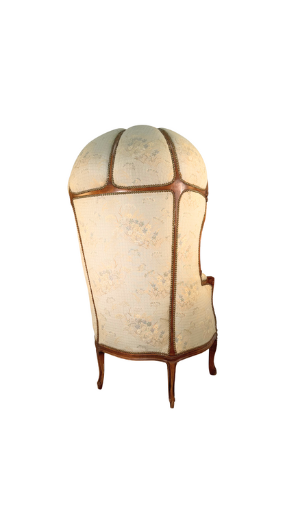 19th-Century French Canopy Porter’s Chair