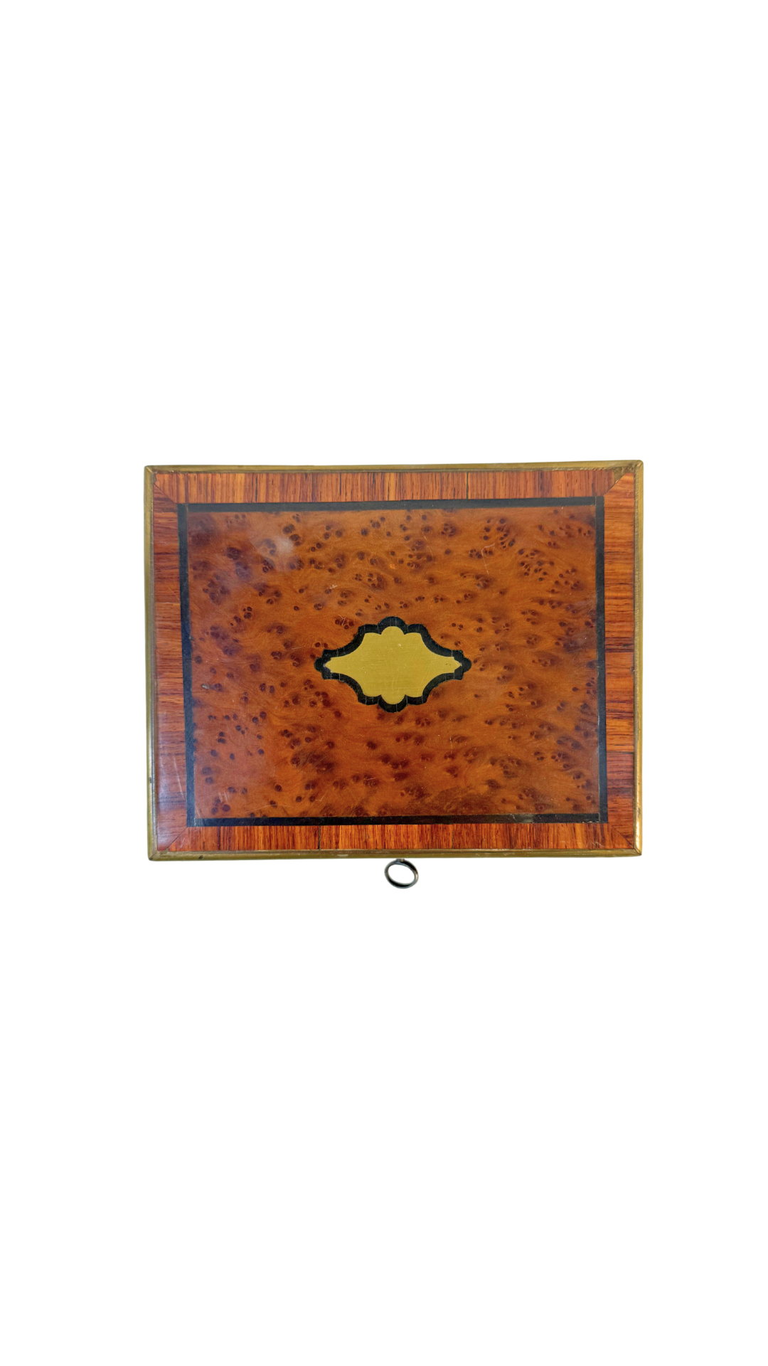 French Burl Wood Box