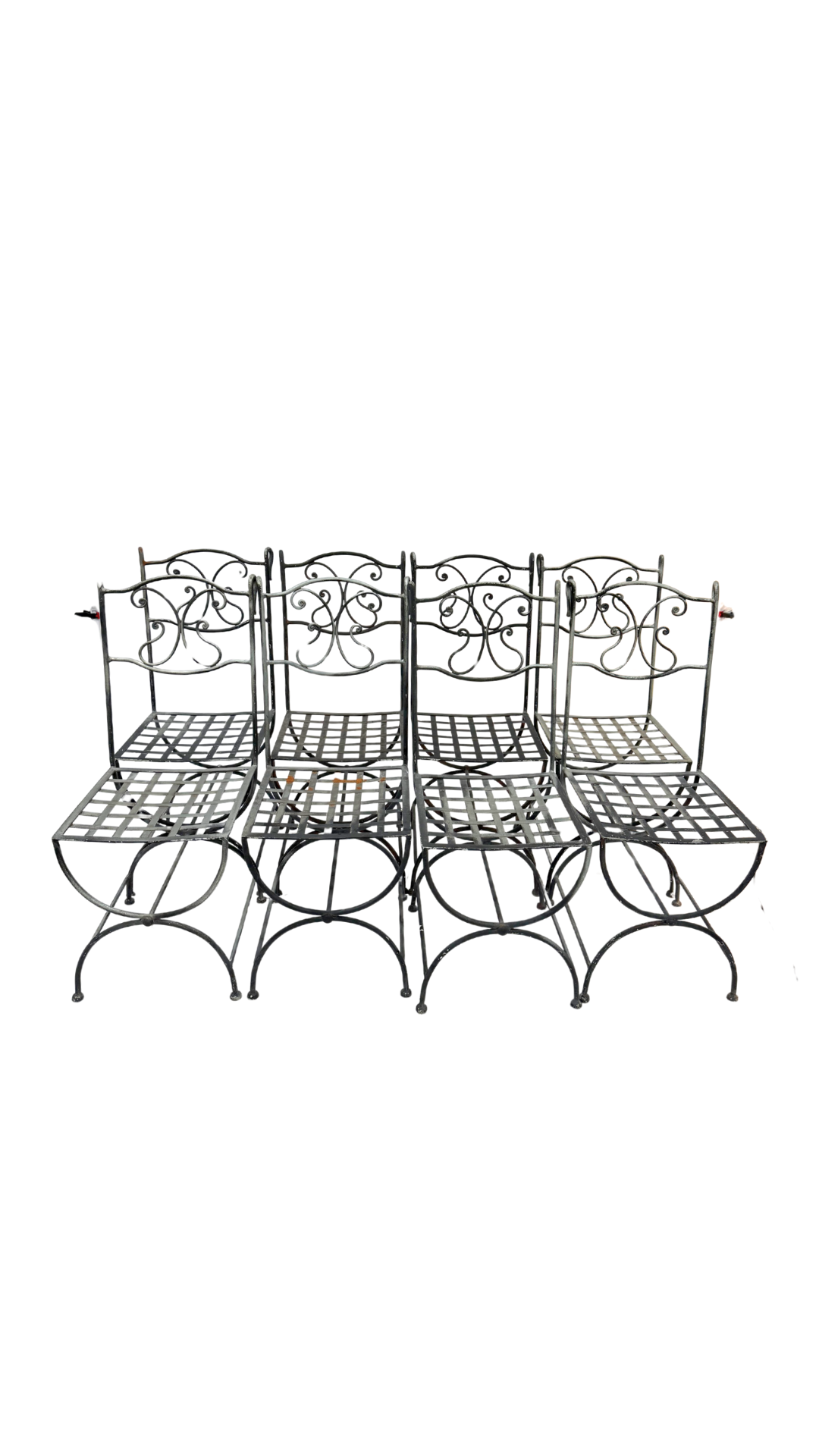 Pair of Wrought Iron Chairs