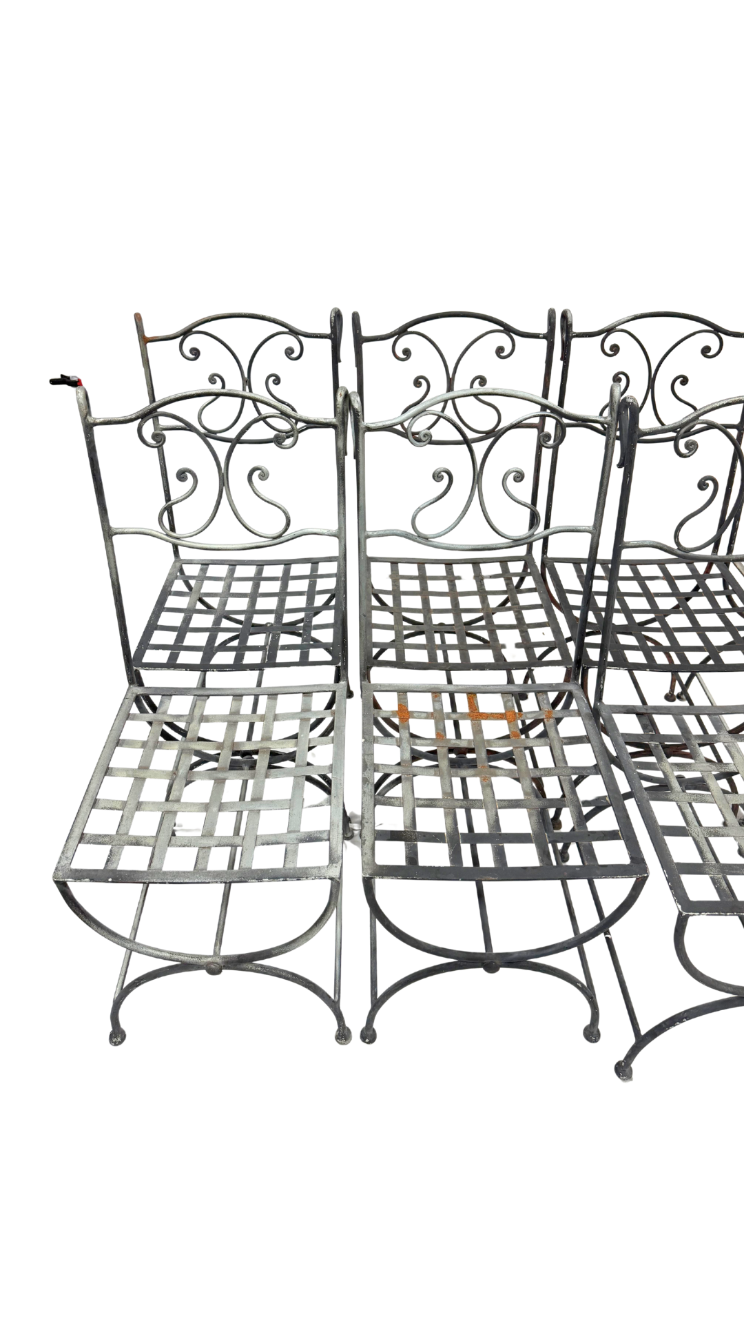 Pair of Wrought Iron Chairs