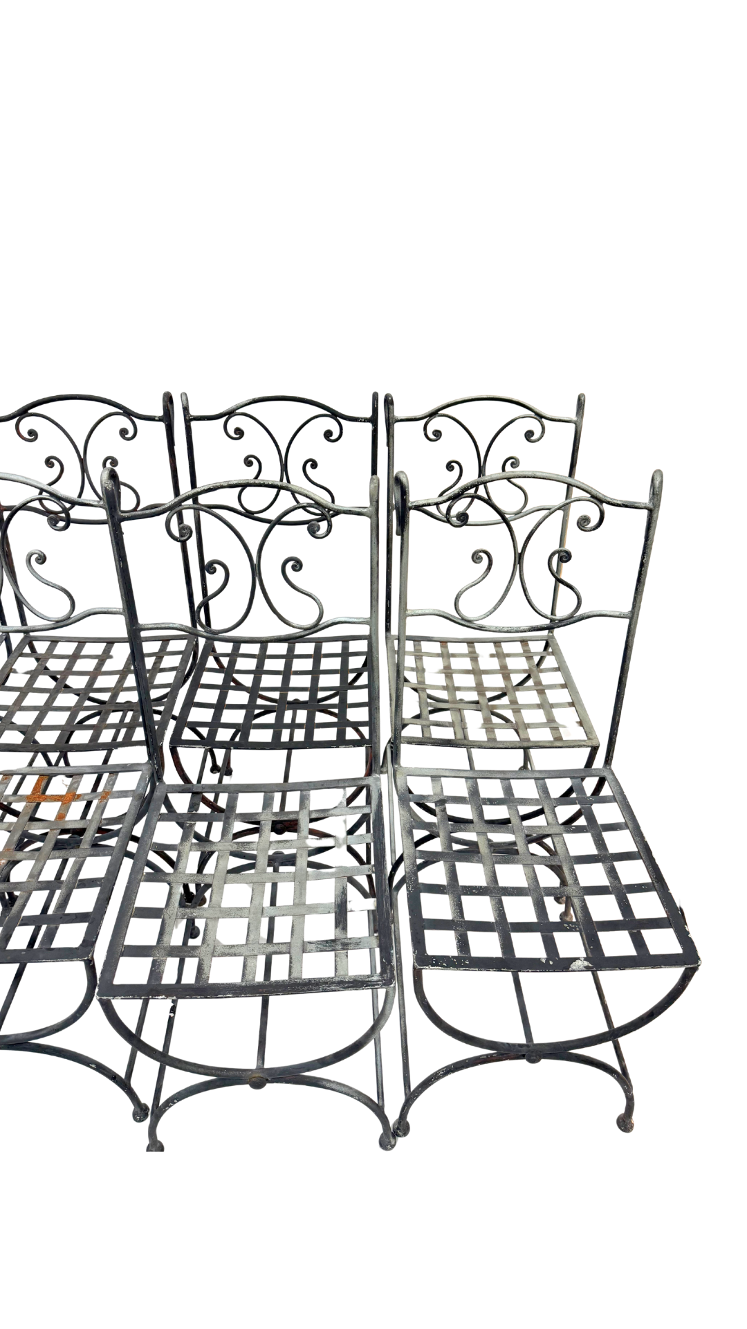 Pair of Wrought Iron Chairs