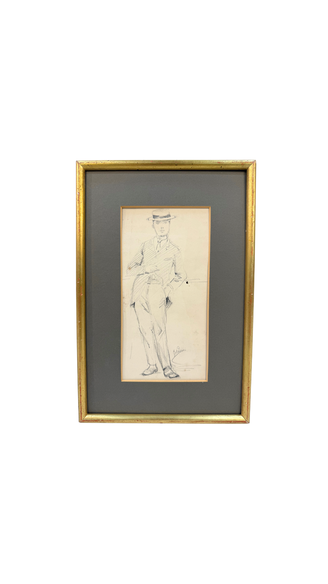 French Gentleman Sketch, G. Pavon