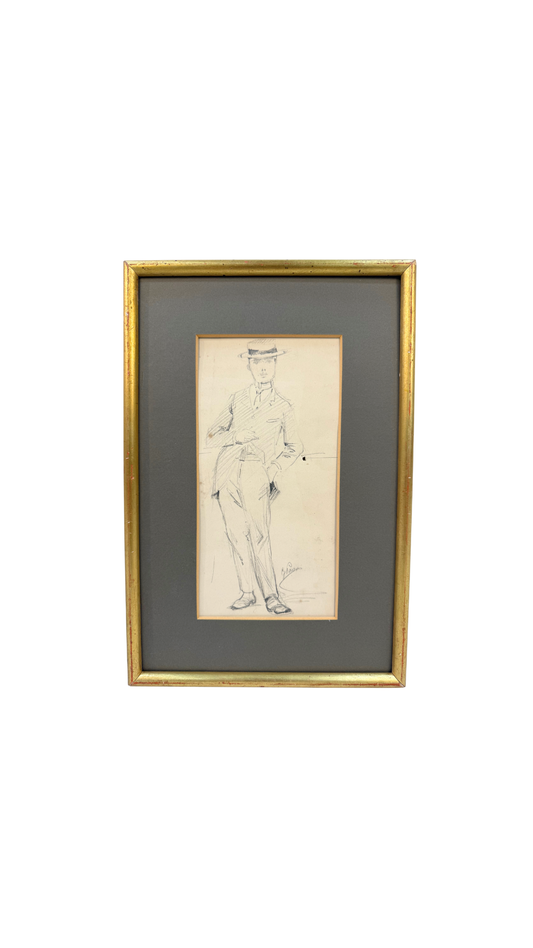 French Gentleman Sketch, G. Pavon