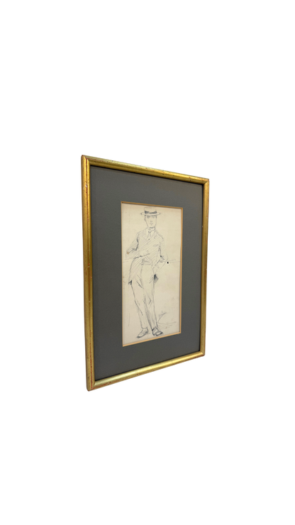 French Gentleman Sketch, G. Pavon