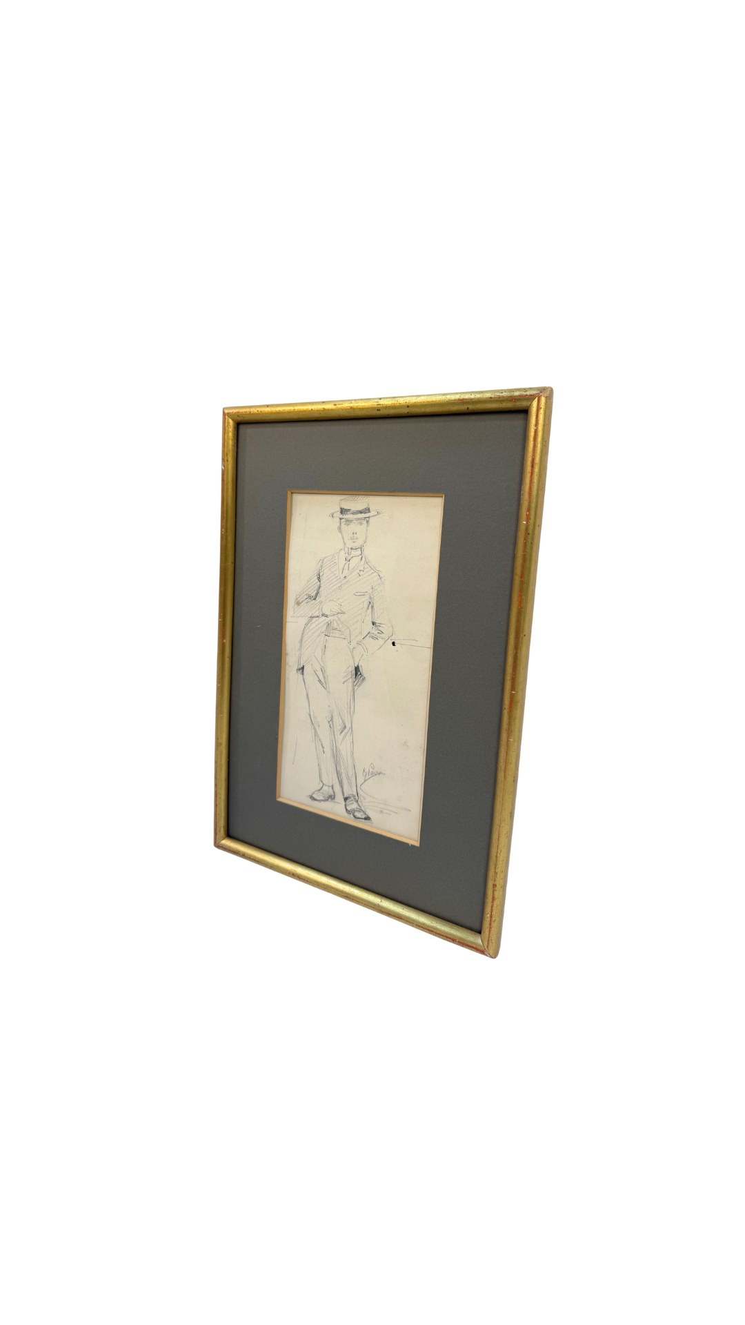 French Gentleman Sketch, G. Pavon