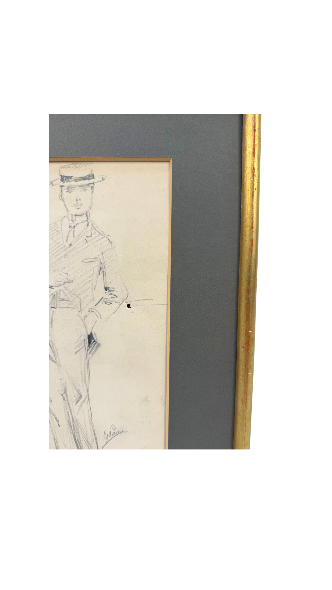 French Gentleman Sketch, G. Pavon