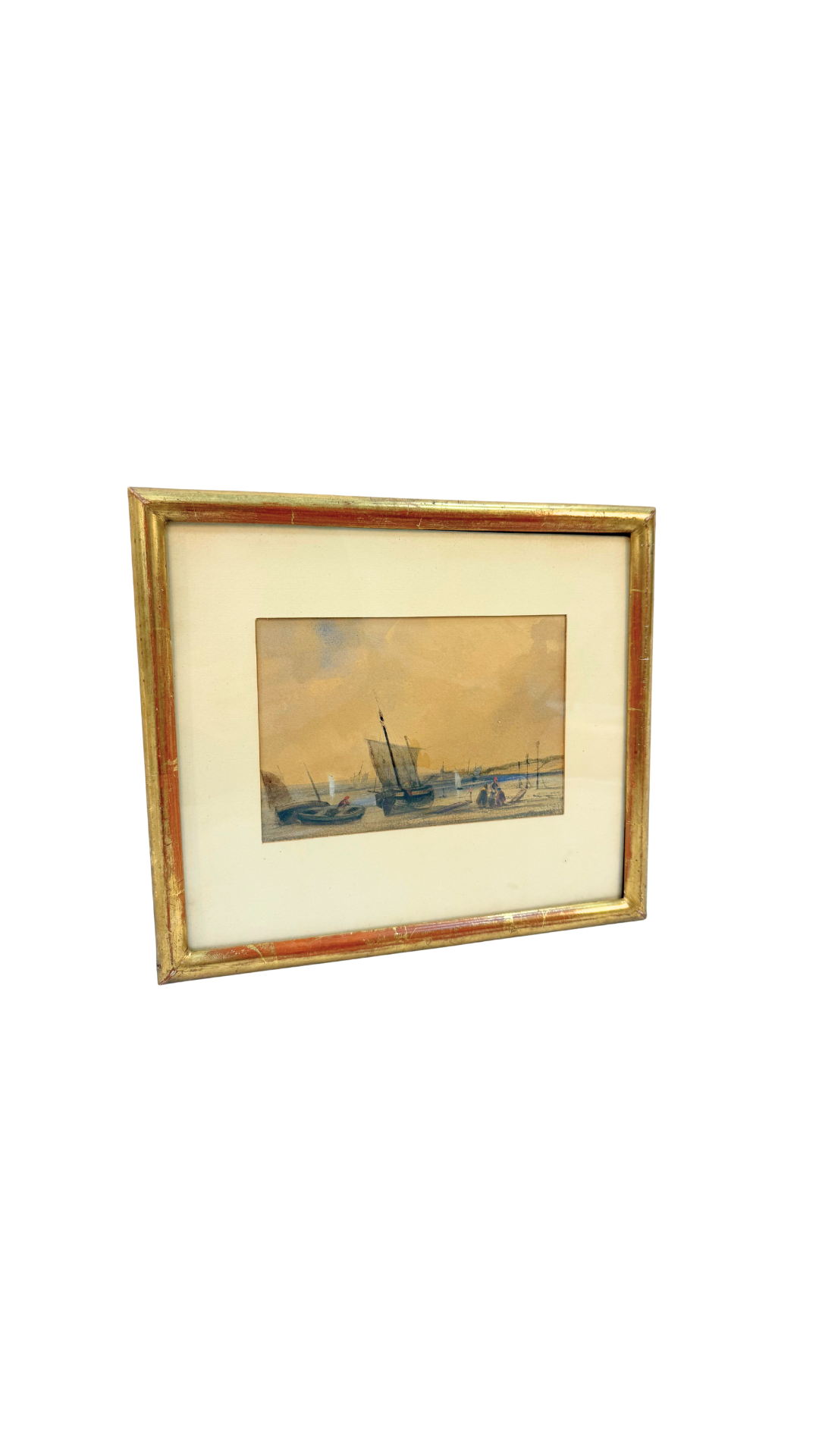 French Seaside Watercolor