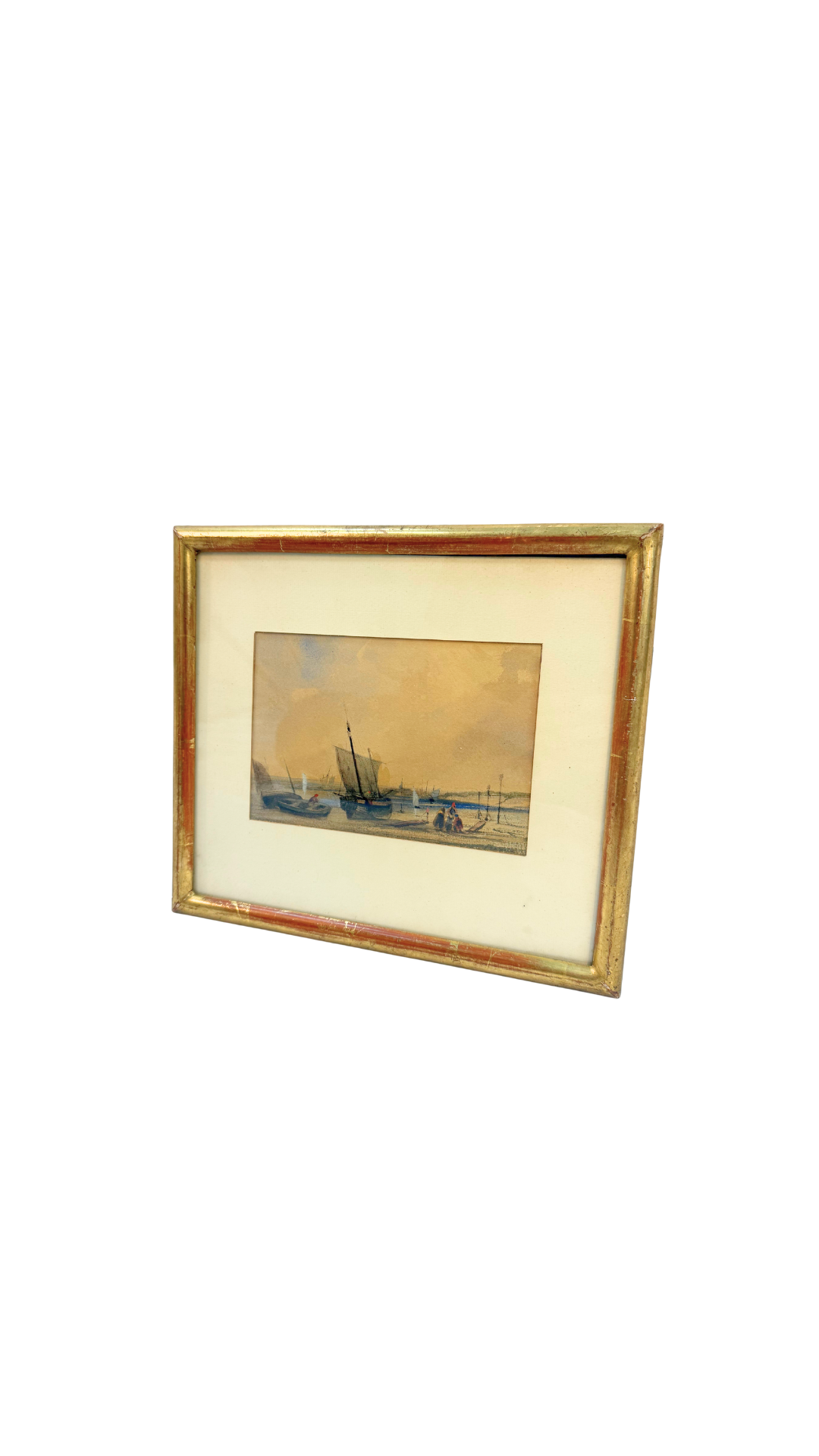 French Seaside Watercolor