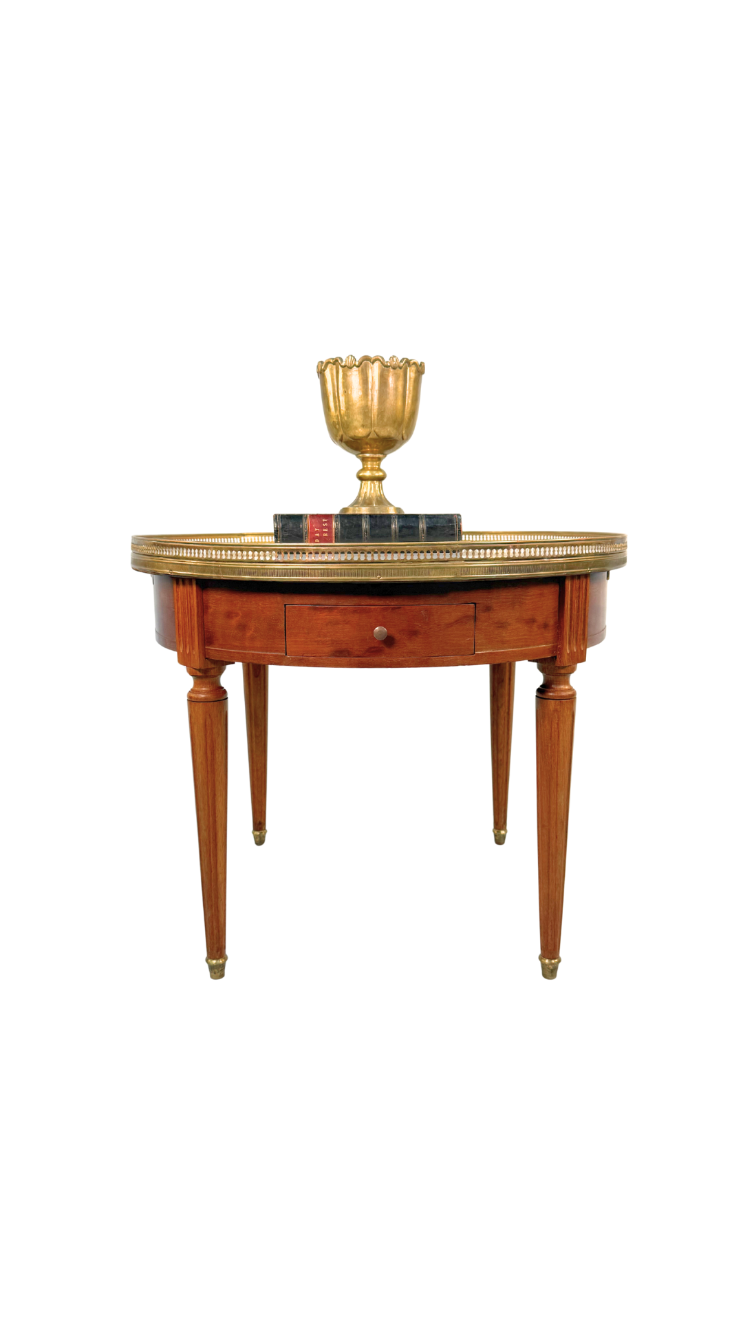 Louis XVI–Style Marble-Top Bouillotte Table