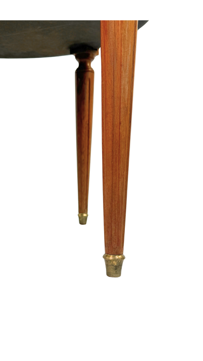 Louis XVI–Style Marble-Top Bouillotte Table