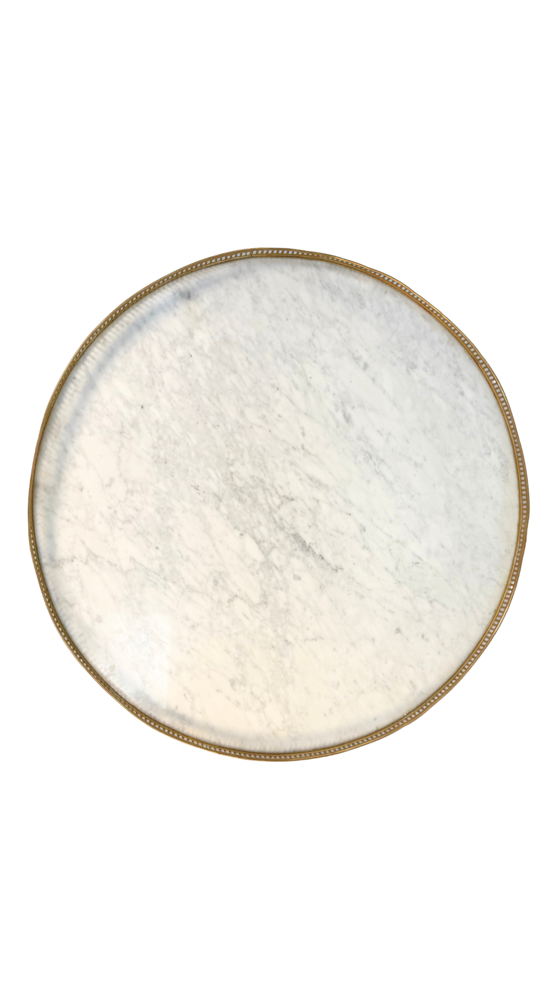 Louis XVI–Style Marble-Top Bouillotte Table