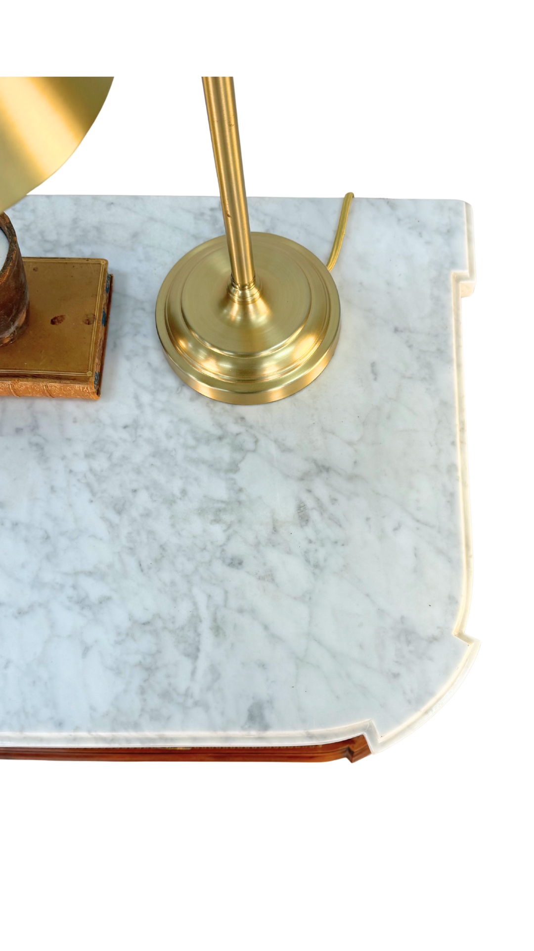 French Louis XVI–Style Vintage Cherry Veneer Commode