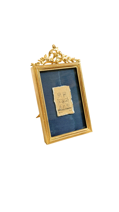Antique Bronze Frame Notre-Dame de Paris