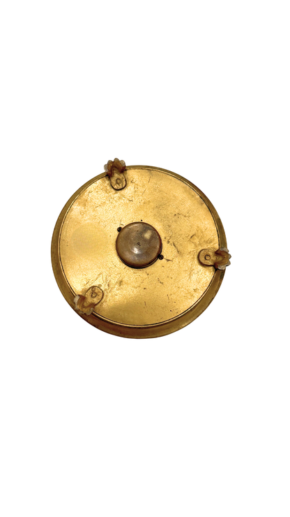 French Bronze Footed Inkwell