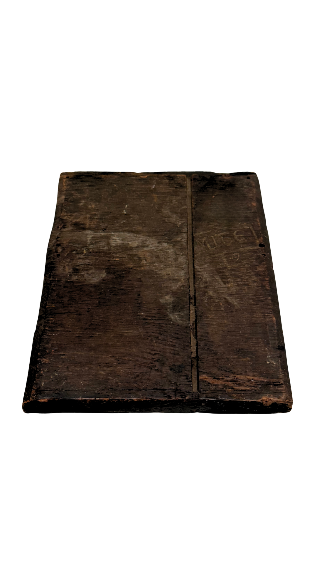 Antique Religious Panel Painting on Wood