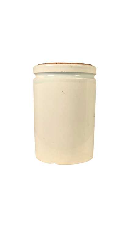 Antique French Félix Potin Confiture Jar with Cork Lid