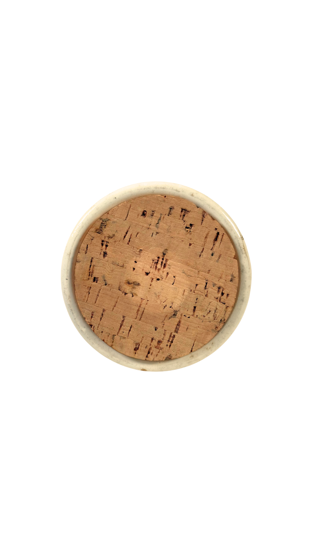 Antique French Félix Potin Confiture Jar with Cork Lid